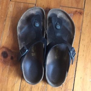 Black Birkenstocks